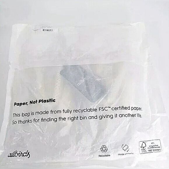 ALLBIRDS Sugar Zeffer Unisex Cushioned Beach Flip Flop Washable Blizzard White - Picture 3 of 6